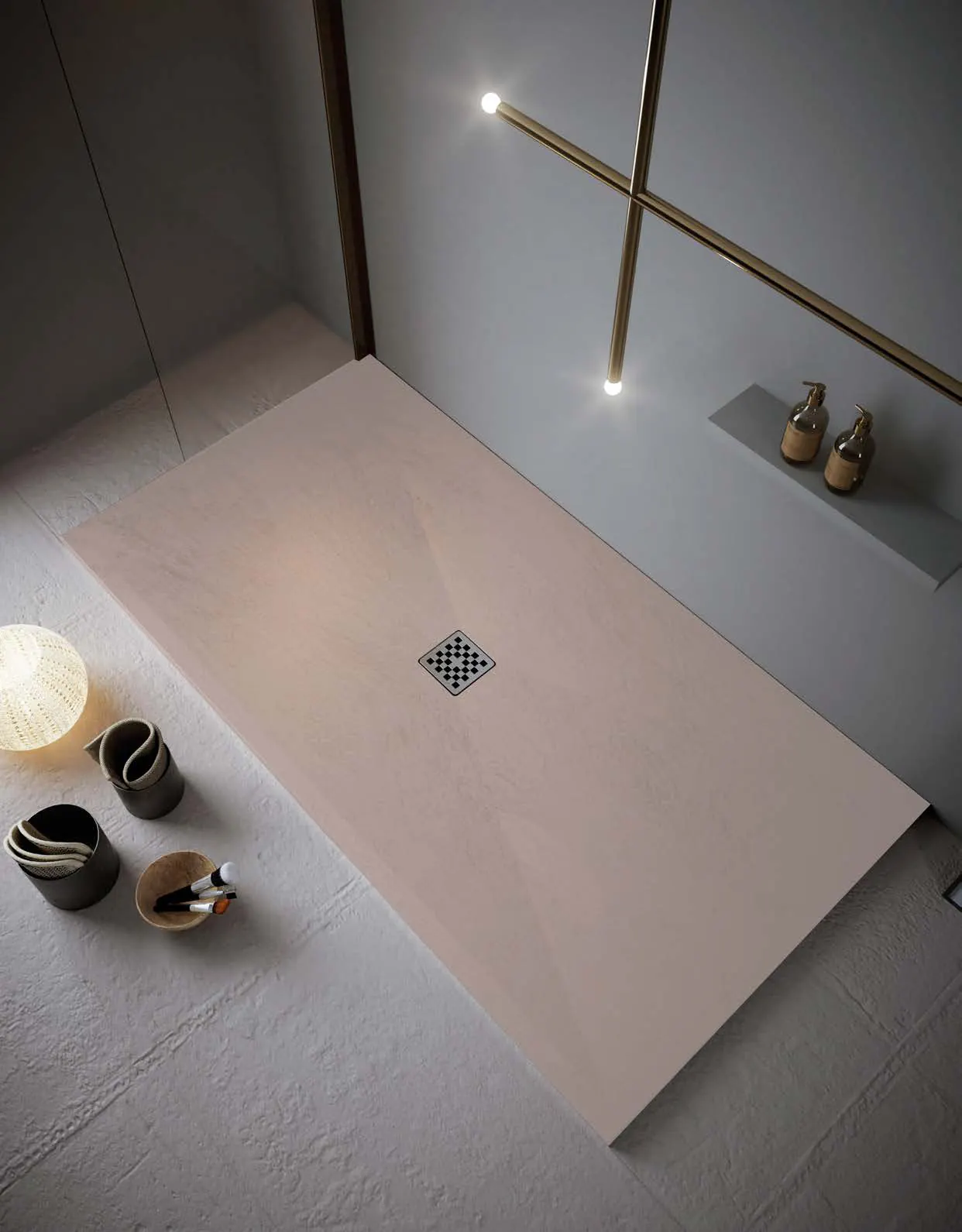 Receveur de douche en résine Emma, ambiance