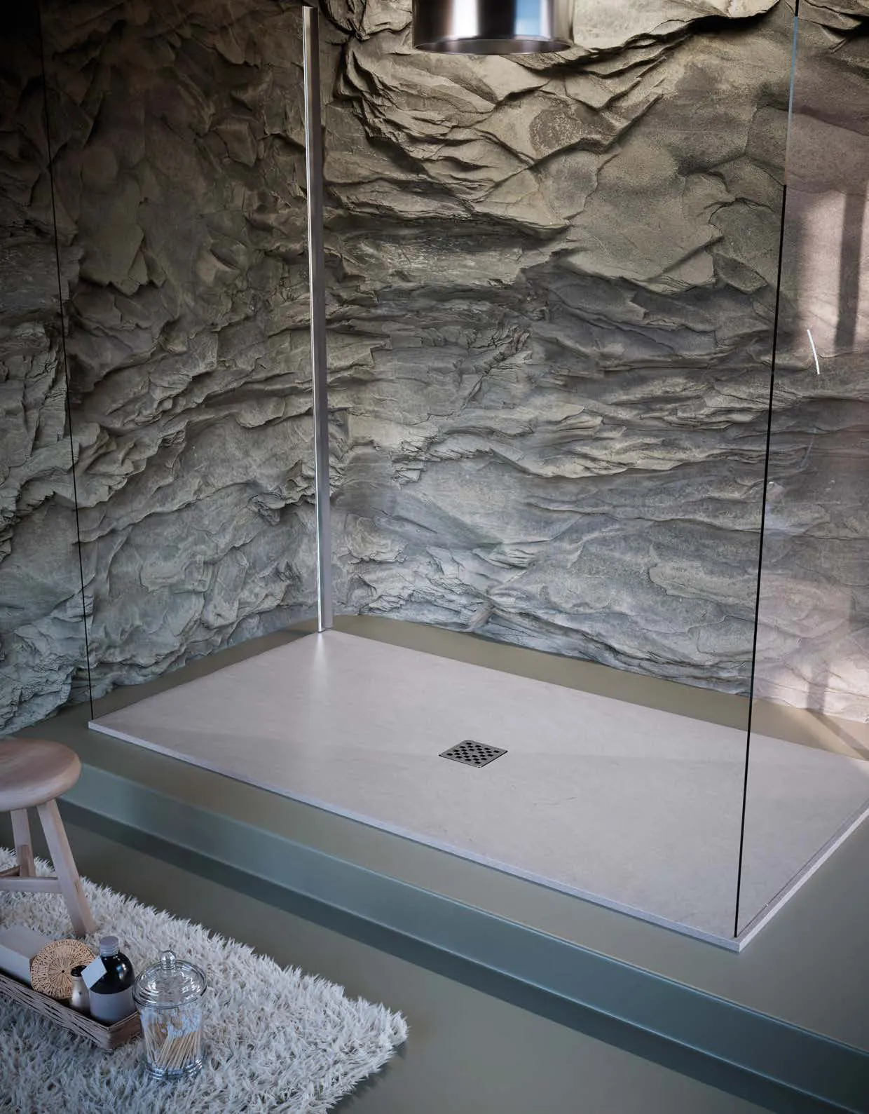 Receveur de douche en résine Emma, ambiance