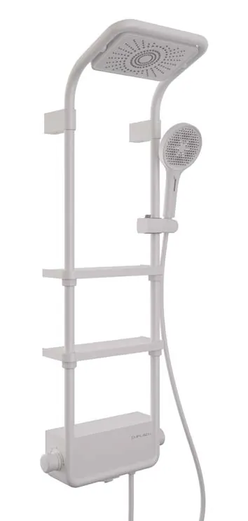 Colonne de douche Katia, coloris blanc