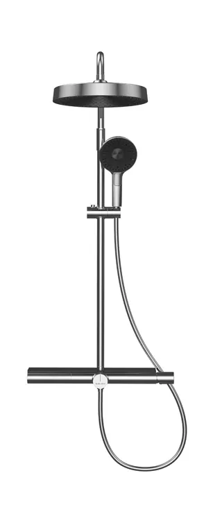 Colonne de douche Nilo, coloris chromé
