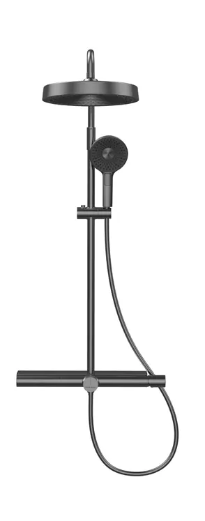 Colonne de douche Nilo, coloris anthracite