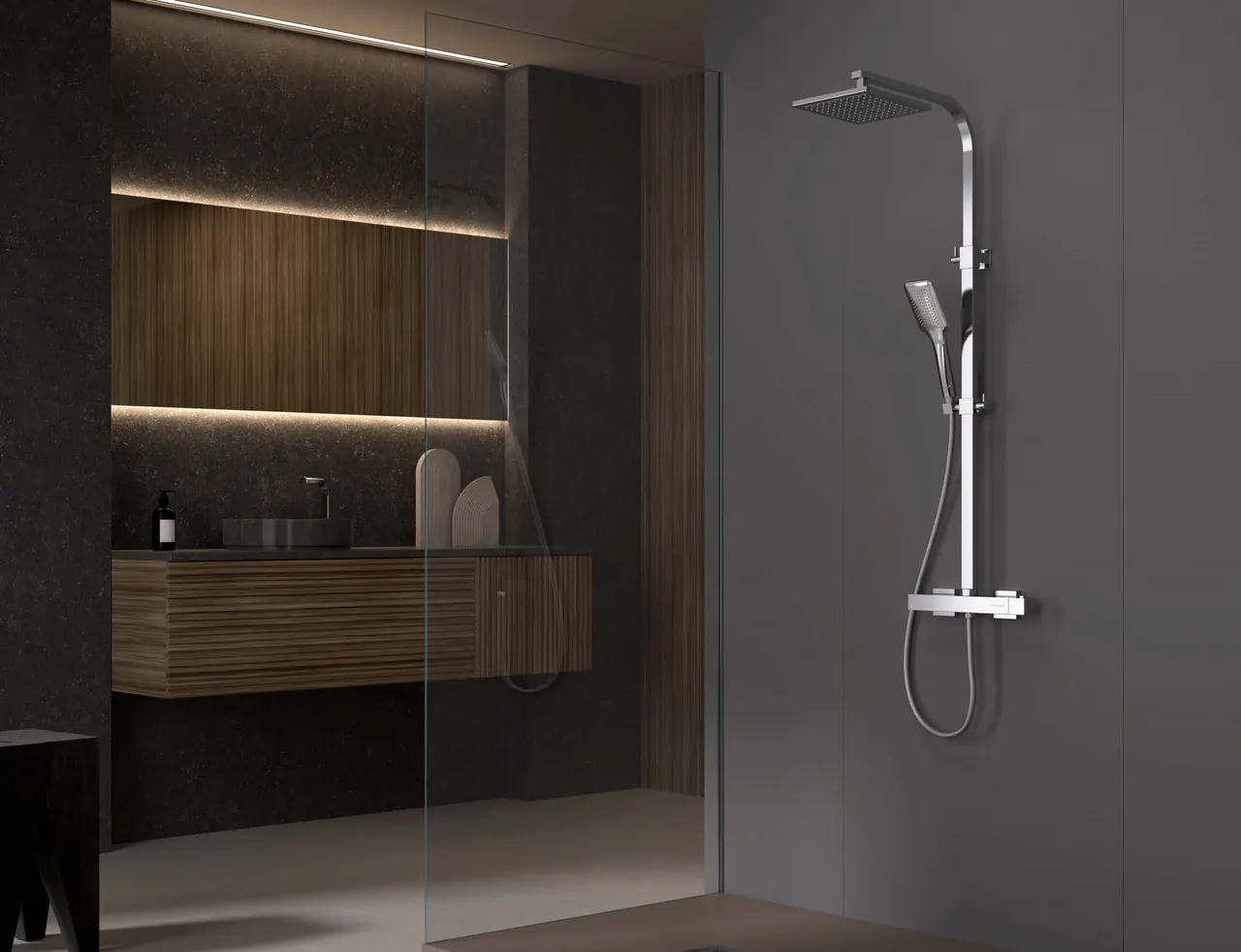 Colonne de douche Vince, ambiance