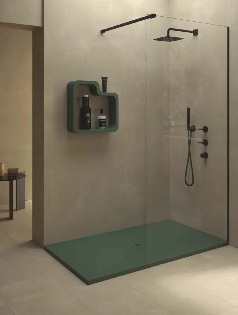Étagère de douche série Ohu, ambiance
