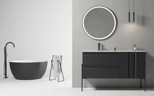 Meuble de salle de bain série Cumbre, détail