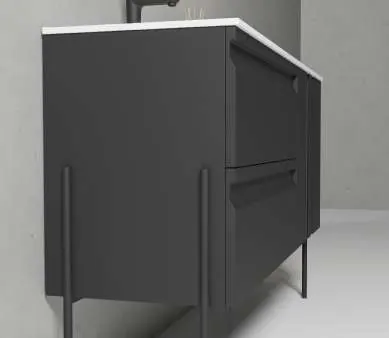 Meuble de salle de bain série Cumbre, détail