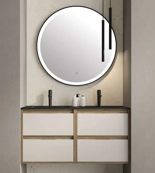 Meuble de salle de bain série Etna, détail