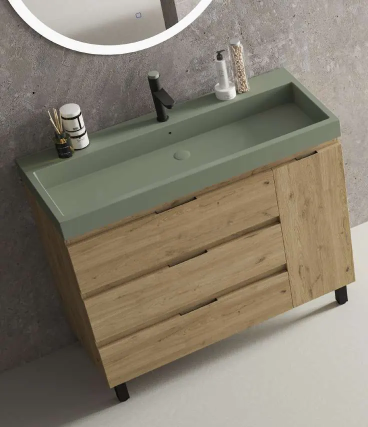 Meuble de salle de bain Série Hekla, ambiance