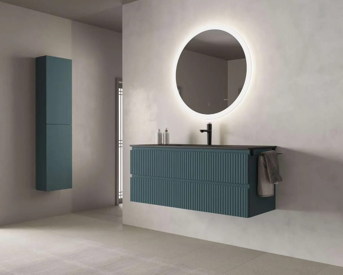 Meuble de salle de bain série Modula, ambiance