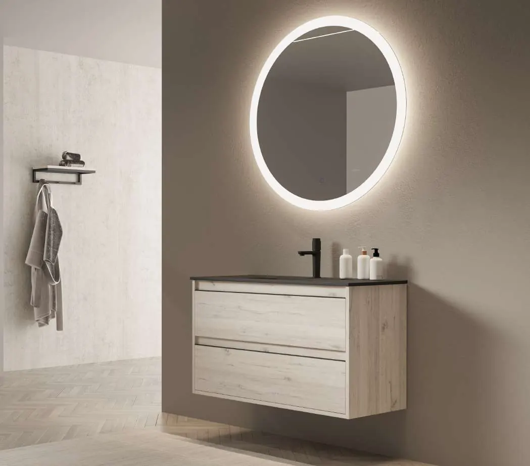 Meuble de salle de bain série Nasu, ambiance