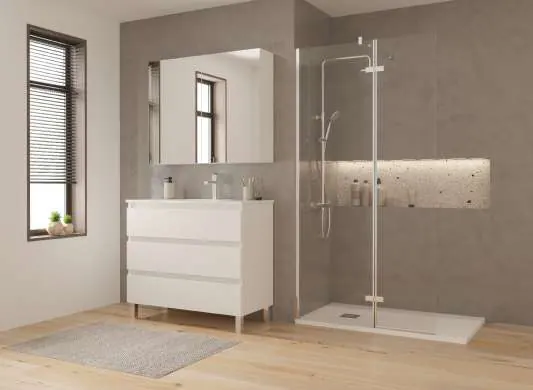 Meuble de salle de bain série Orosi, détail