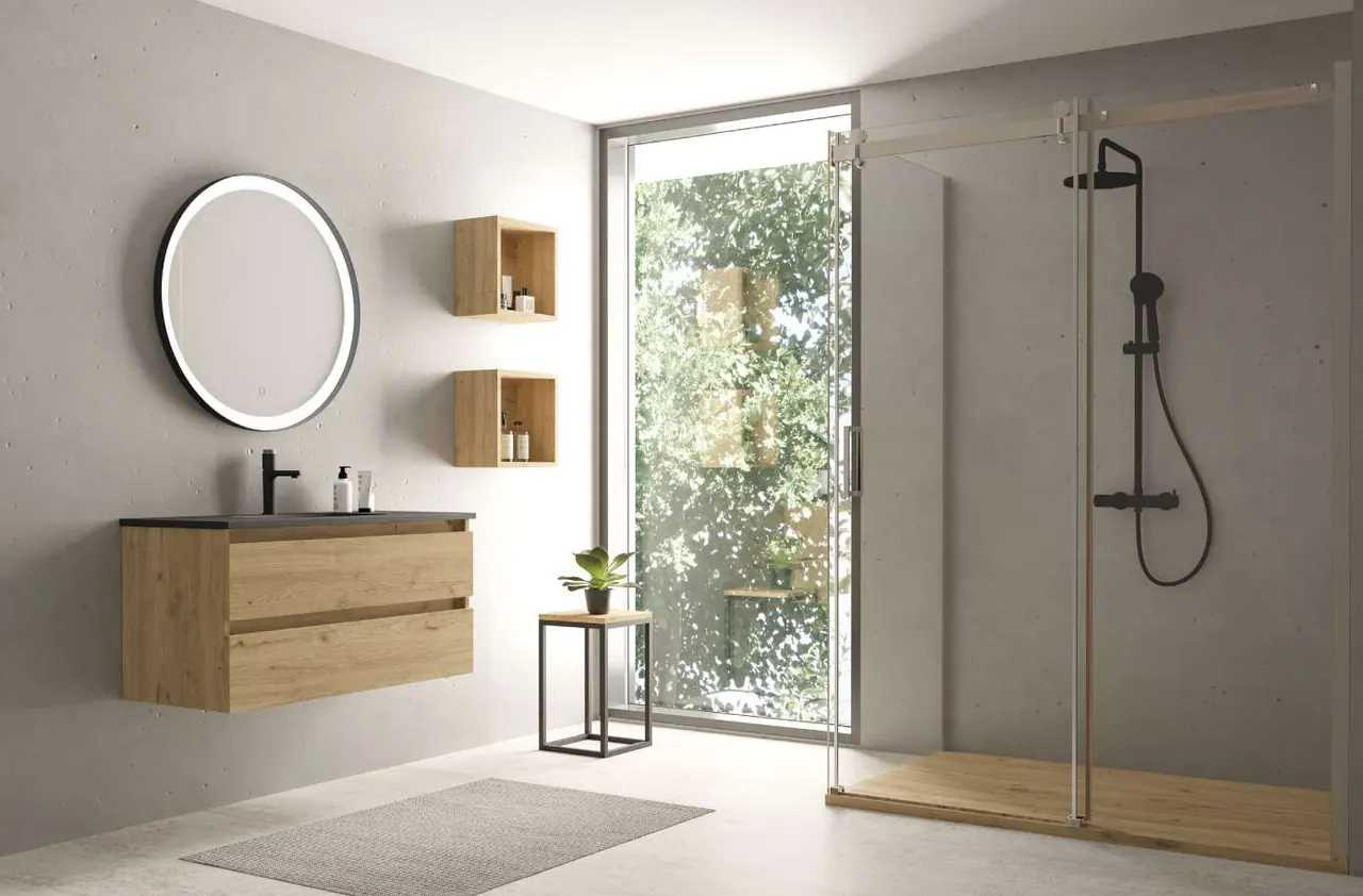 Meuble de salle de bain série Orosi, ambiance