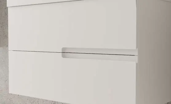 Meuble de salle de bain série Sia, détail