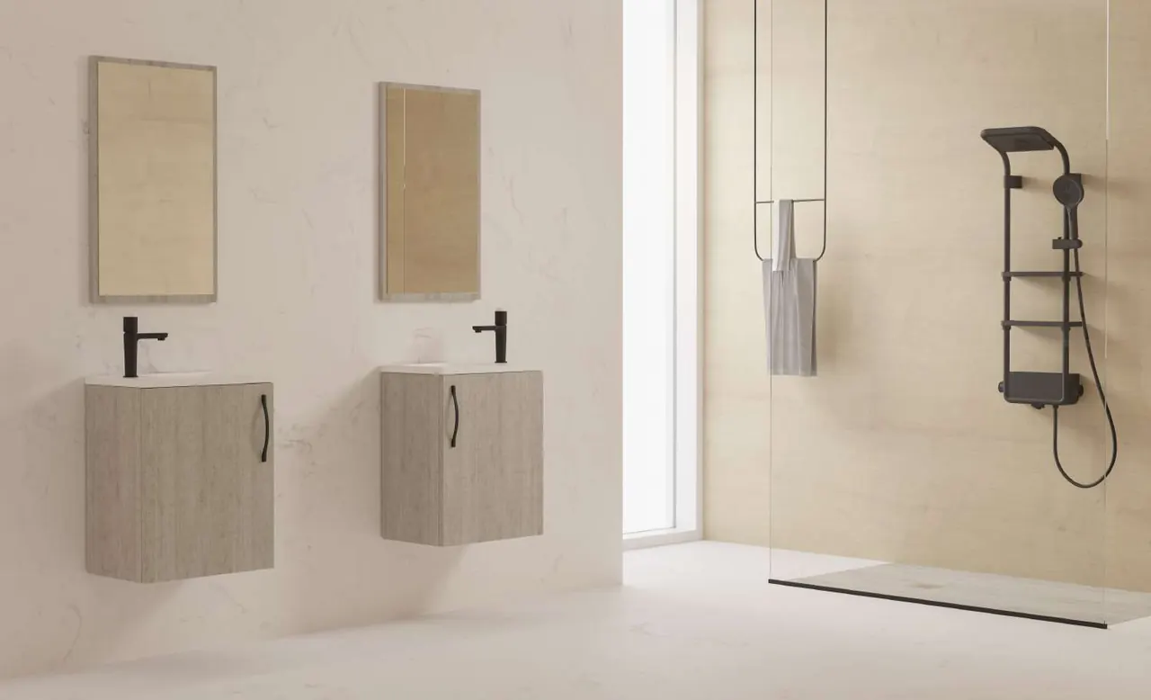 Meuble de salle de bain série Teide, ambiance