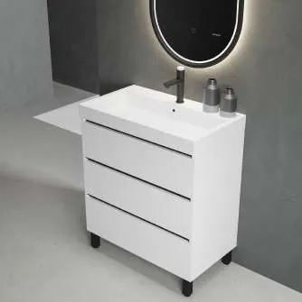 Meuble de salle de bain série Vesubio, détail