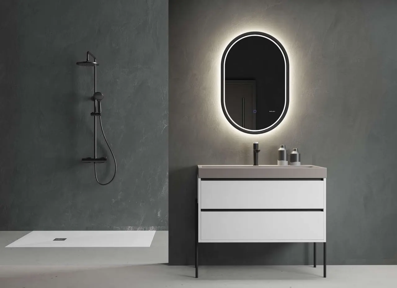 Meuble de salle de bain série Vesubio, ambiance