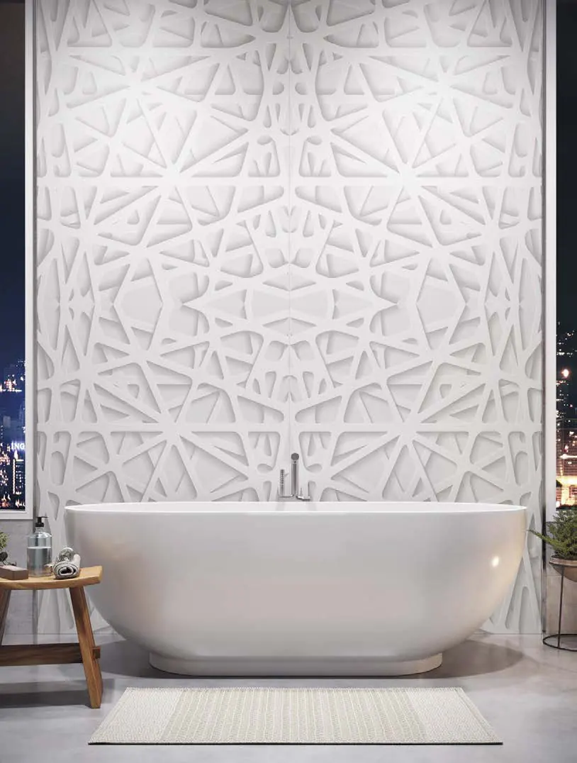 Panneau 3D décoré, ambiance