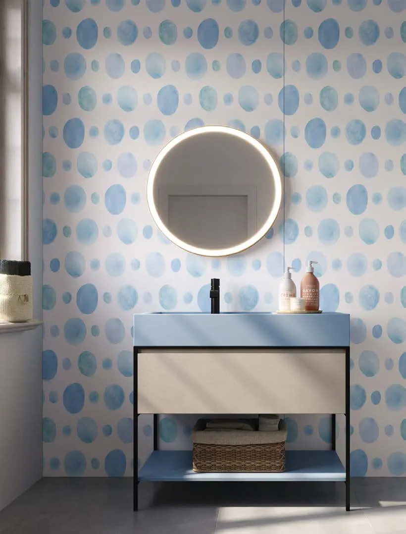 Panneau 3D décoré, ambiance