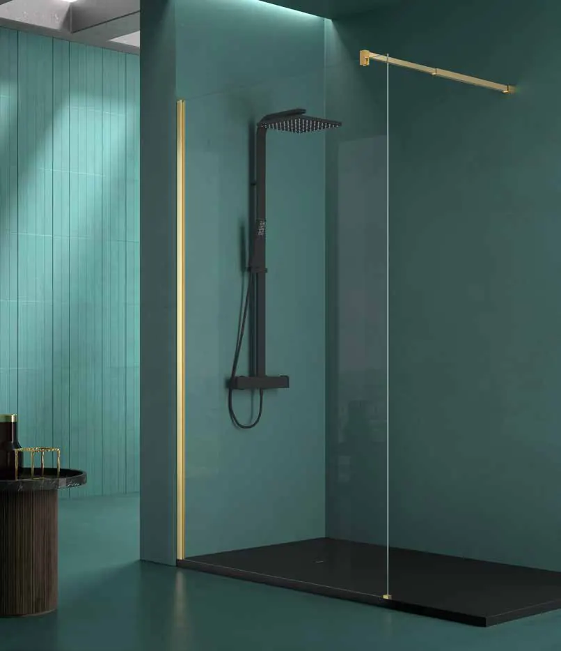 Paroi de douche Quadra série Fix, ambiance