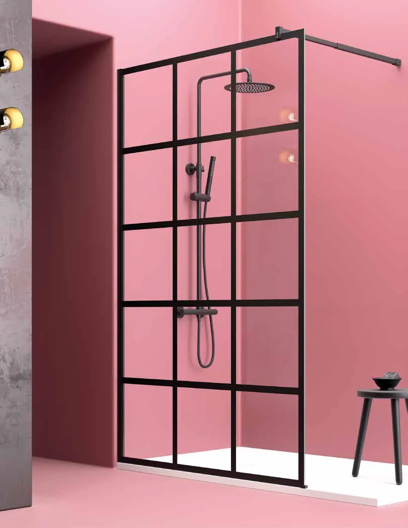 Paroi de douche Quadra série Fix, ambiance