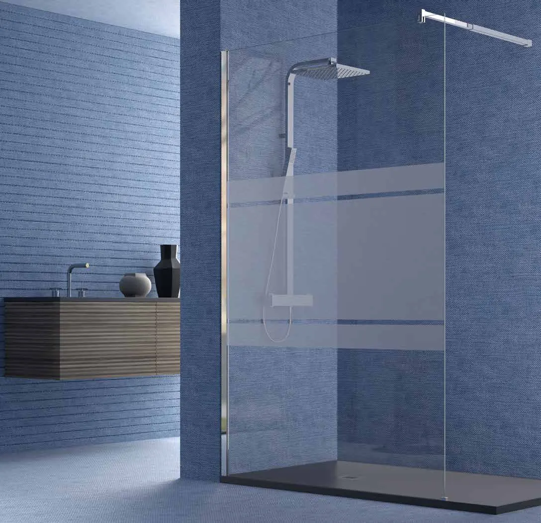 Paroi de douche Quadra série Fix, ambiance