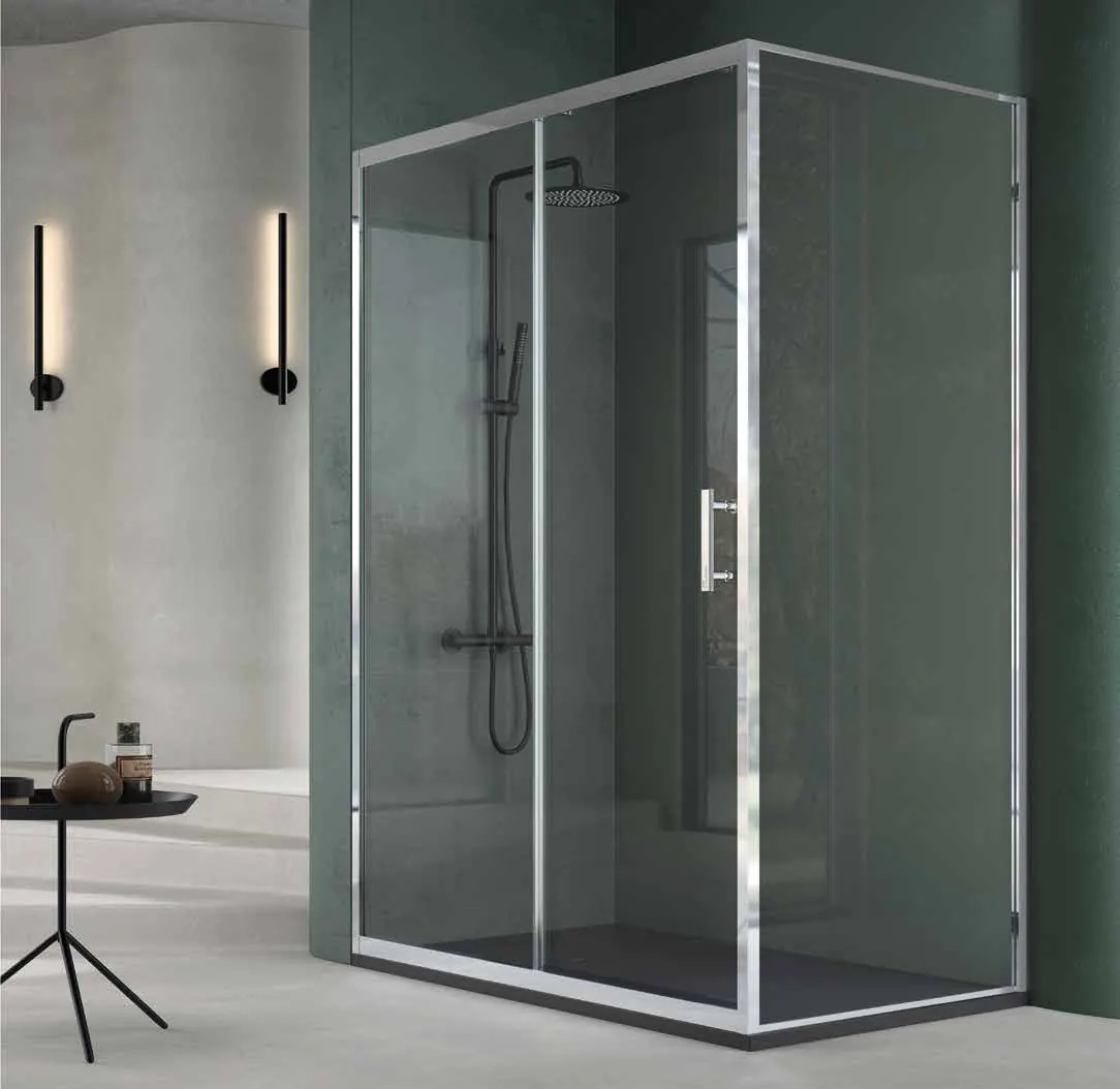 Paroi de douche Quadra série Low, ambiance