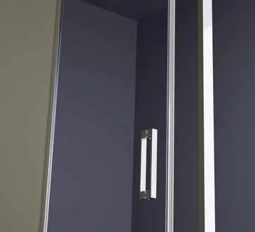Paroi de douche Quadra série Q, détail