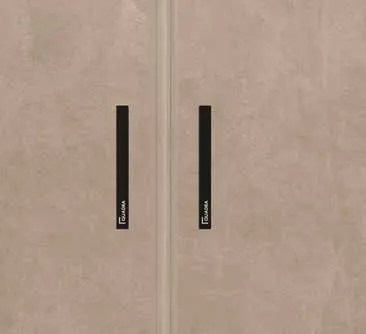 Paroi de douche Quadra série Q, détail