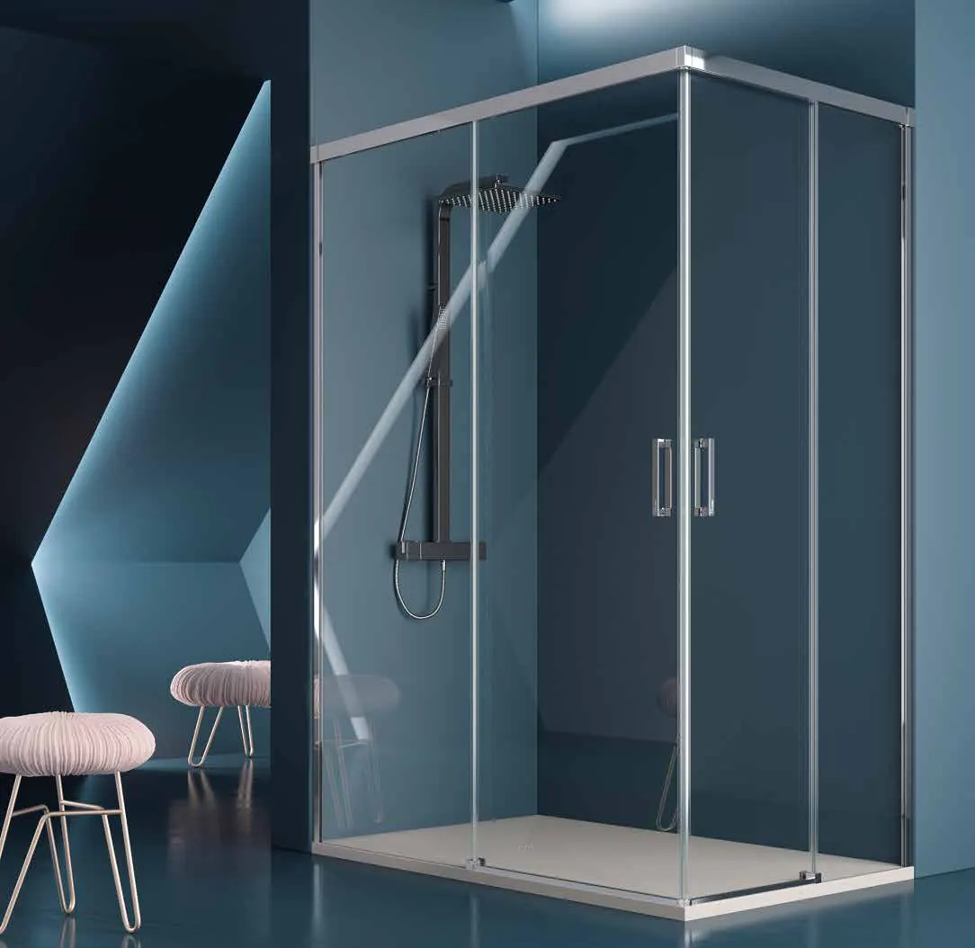 Paroi de douche Quadra série Q, ambiance