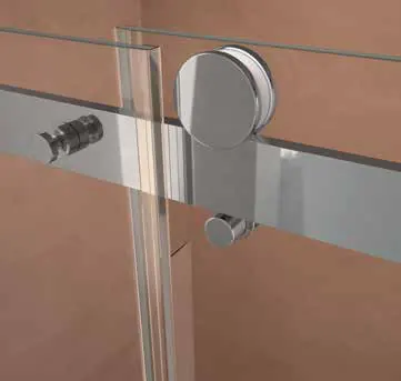 Paroi de douche Quadra série Upper, détail
