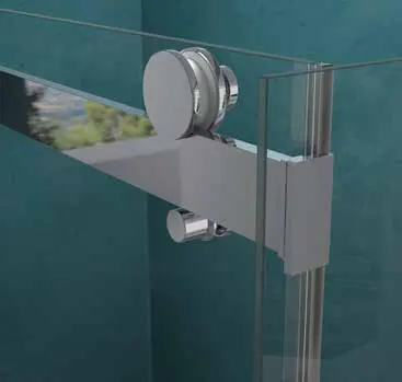 Paroi de douche Quadra série Upper, détail