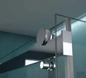 Paroi de douche Quadra série Upper, détail