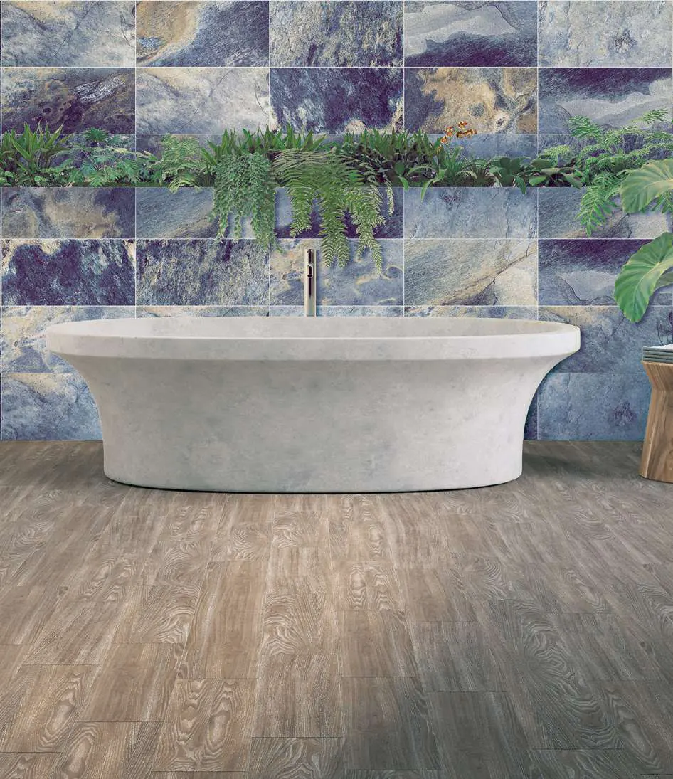Carrelage de sol Arkonik Ocean Blue Bali, ambiance