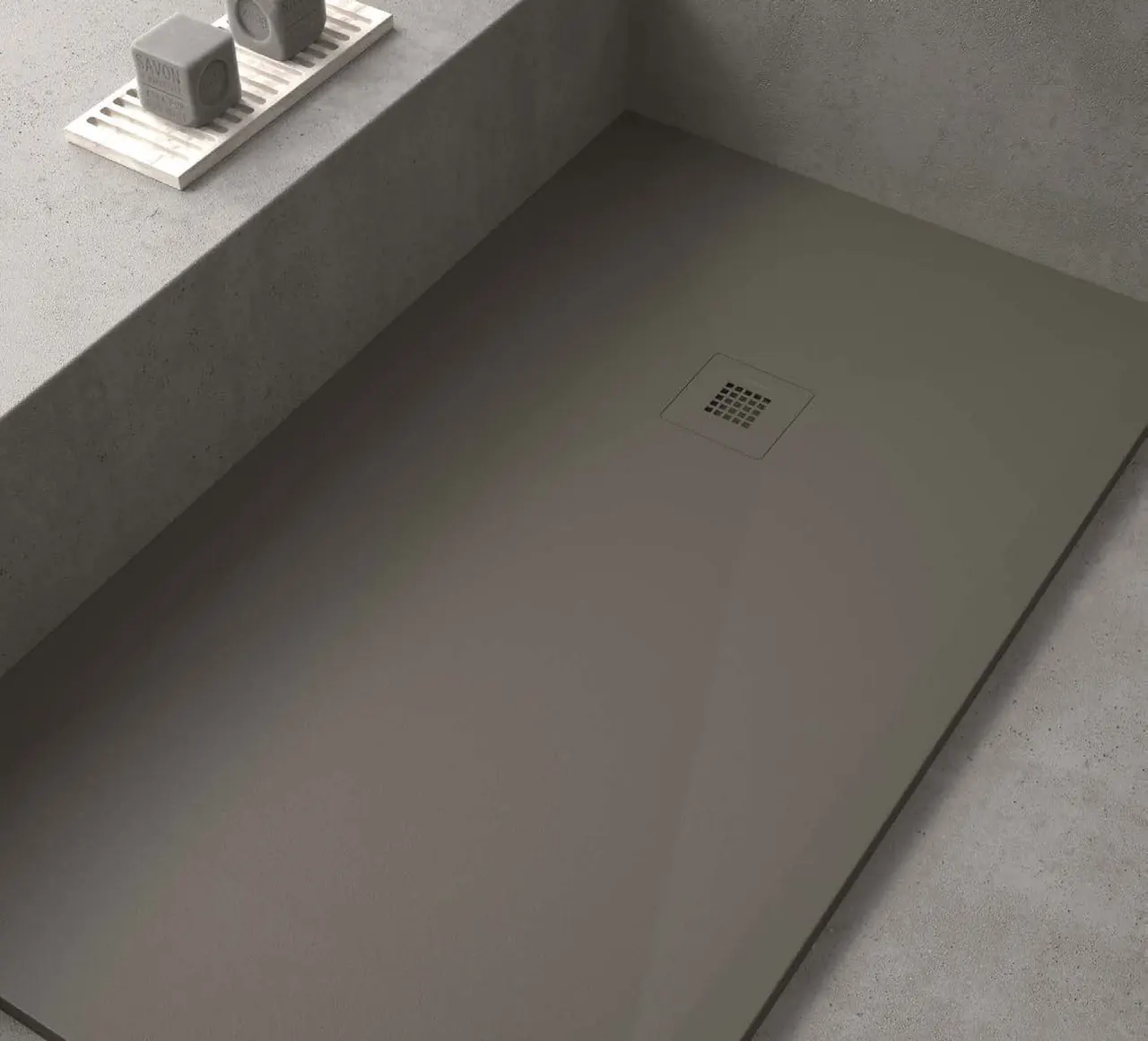 Receveur de douche Duplach Stone Stone Plus, ambiance