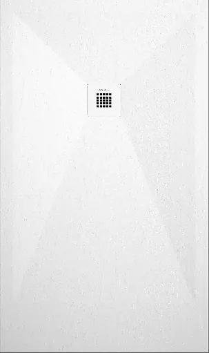 Receveur de douche Duplach Stone Stone Plus, vue de dessus