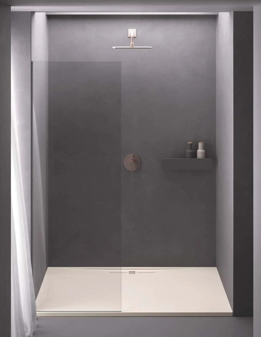 Receveur de douche Duplach Stone Stone Side, ambiance