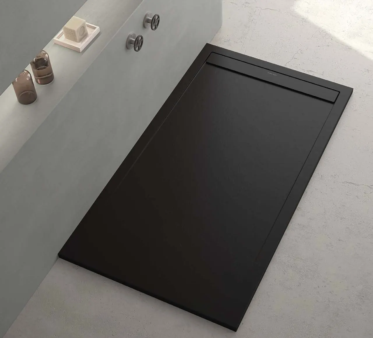 Receveur de douche Duplach Stone Stone Smart, ambiance