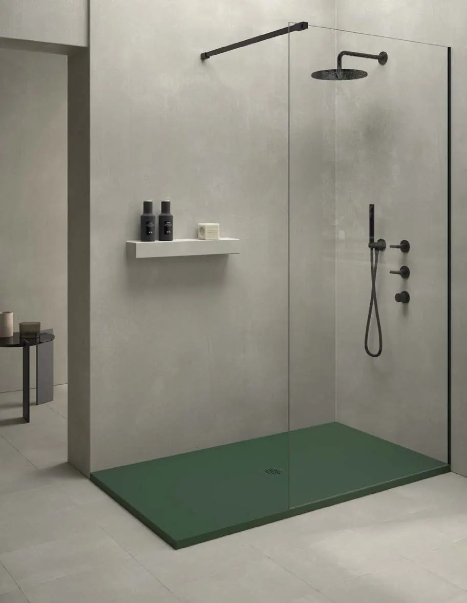 Receveur de douche Duplach Stone Stone Sorty, ambiance