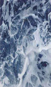 Receveur de douche 3D Eau et zen, motif Mer