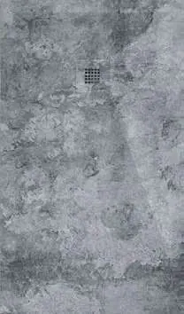 Receveur de douche 3D Ciments et métaux, motif Ciment 07