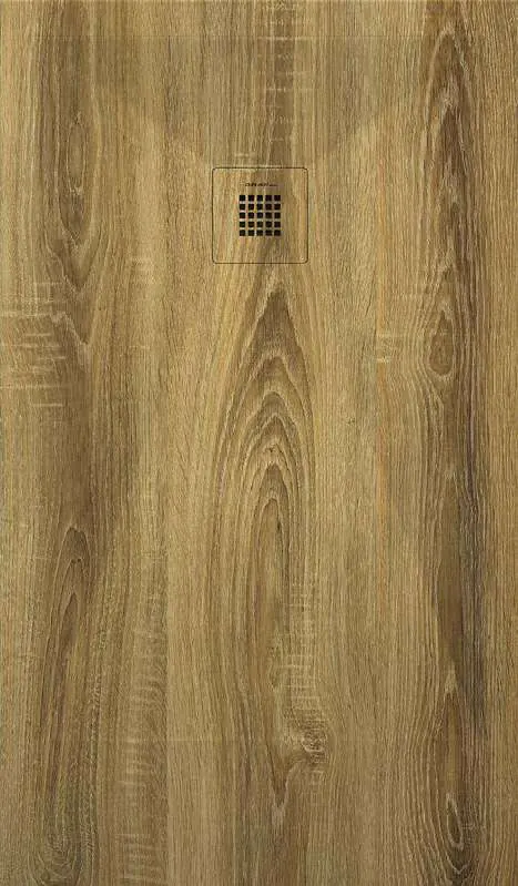 Receveur de douche 3D Bois, motif Chêne