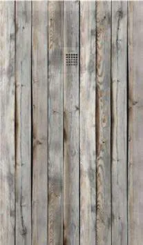 Receveur de douche 3D Bois, motif Rustique