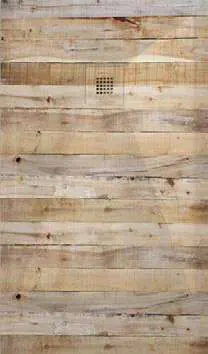 Receveur de douche 3D Bois, motif Naturel rustique