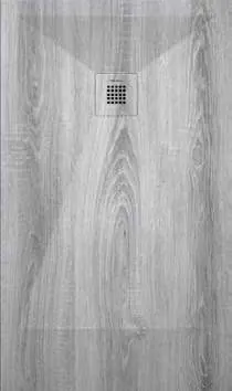 Receveur de douche 3D Bois, motif Vintage