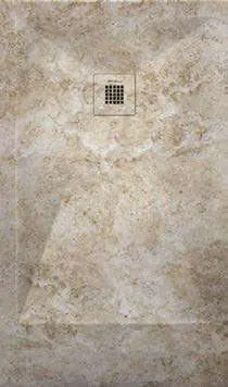 Receveur de douche 3D Minéraux et marbrures, motif Grès