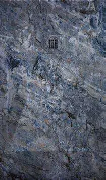 Receveur de douche 3D Minéraux et marbrures, motif Sodalite