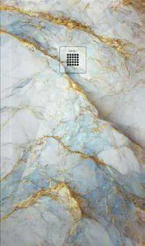 Receveur de douche 3D Minéraux et marbrures, motif Marbrure pastel