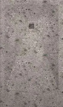 Receveur de douche 3D Travertins et terrazzos, motif Terrazzo beige