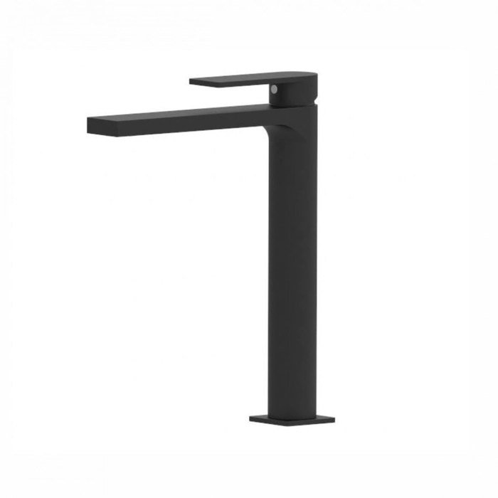 Grifo Alpha de caño alto. Aquagrif. Monomando de caño alto, de 25 cm, en negro o en blanco mate