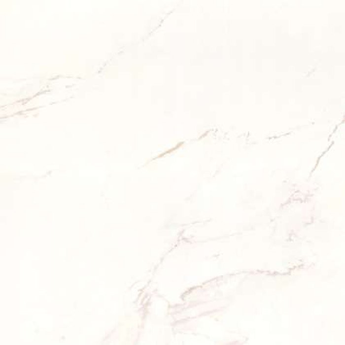 Grès cérame Arkonik Cavani. Blanc chaud à veines fines gris et mauve, très espacées