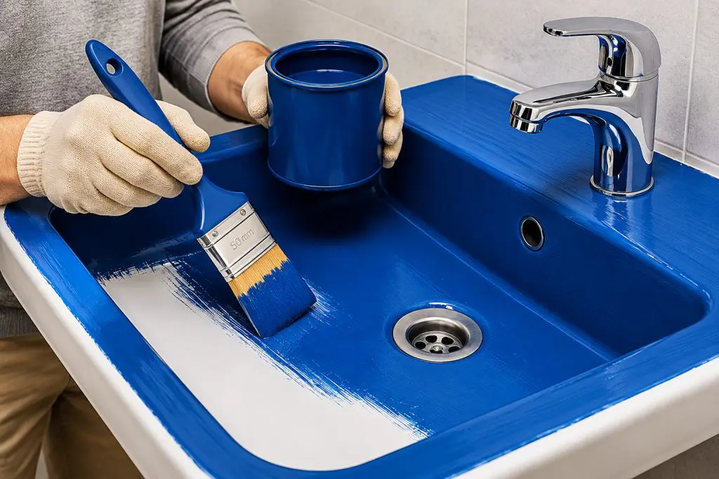 combinar pintura y reformas de baño